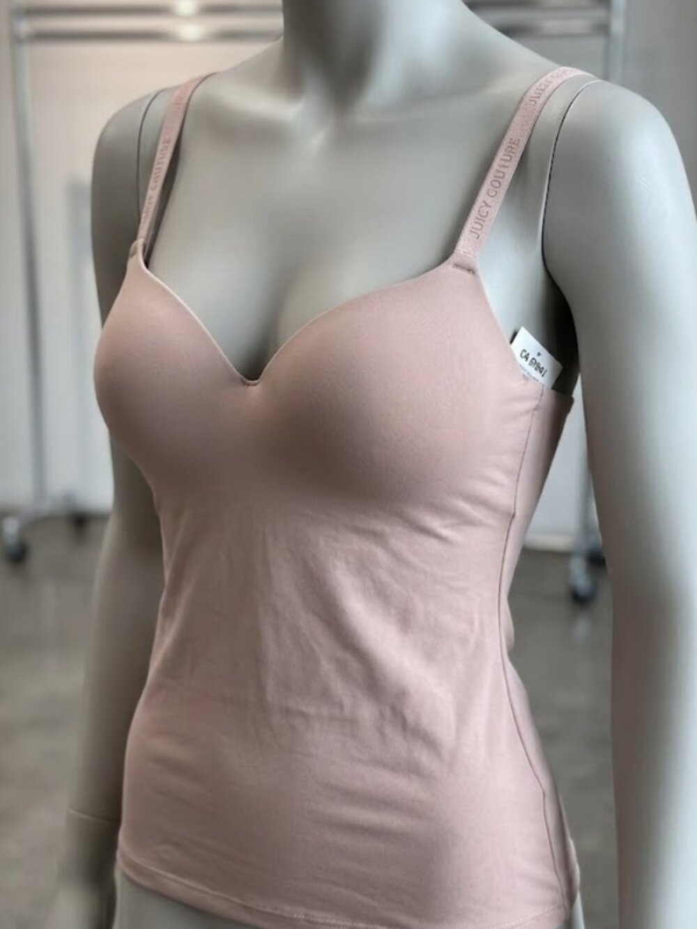 JUICY COUTURE  Padded Bust Cami Camisole Size L